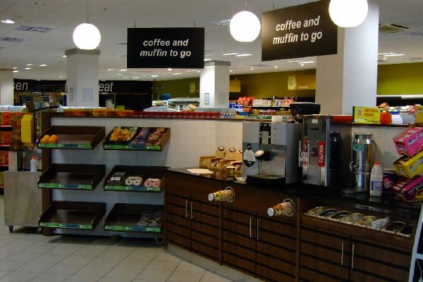 Shop Signage, Counters and Displays